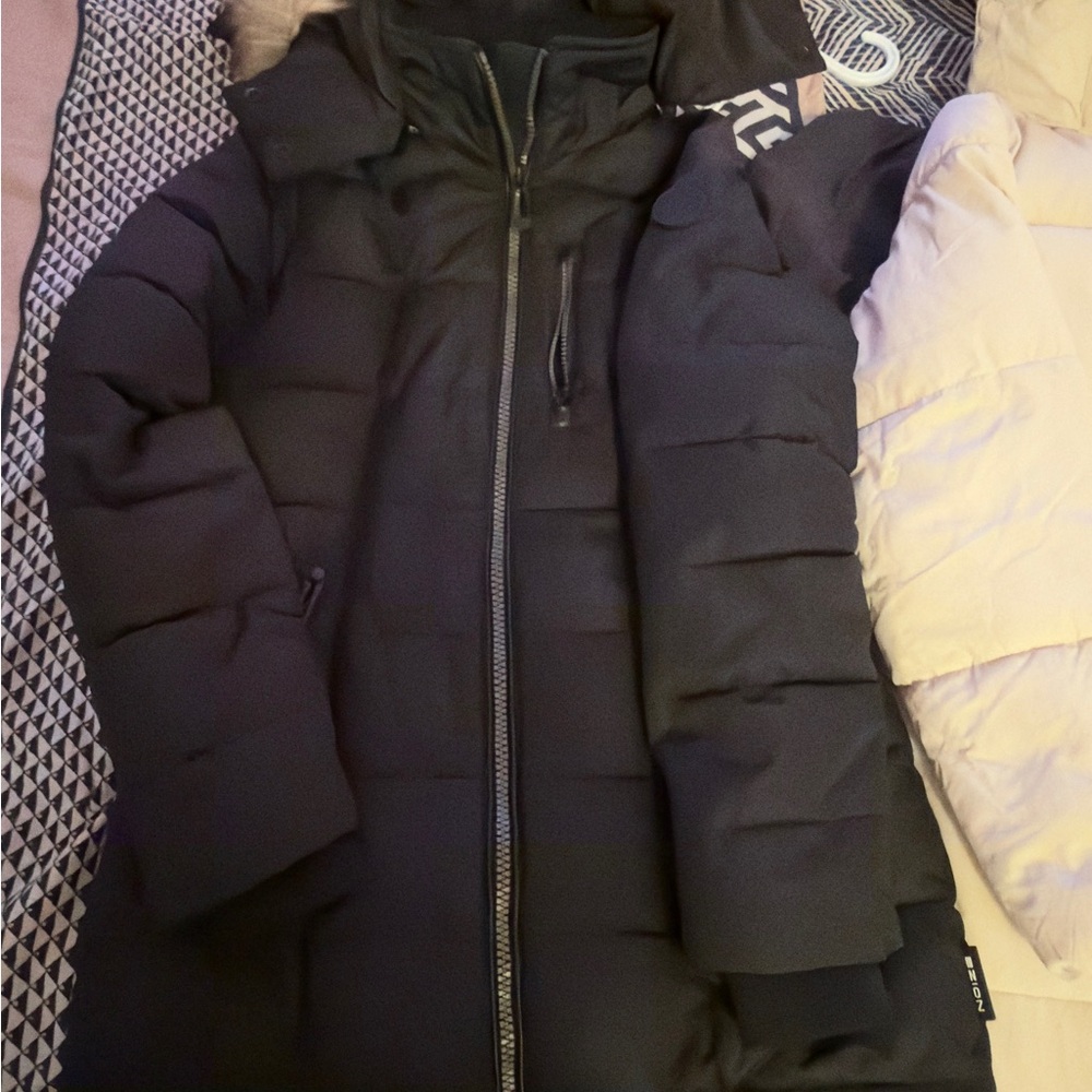 Noize Women's Midnight Black Puffer Coat